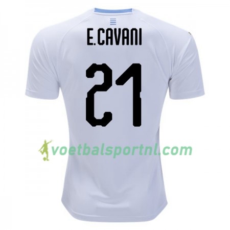 Uruguay E.Cavani 21 Uit Shirt WK voetbal 2018